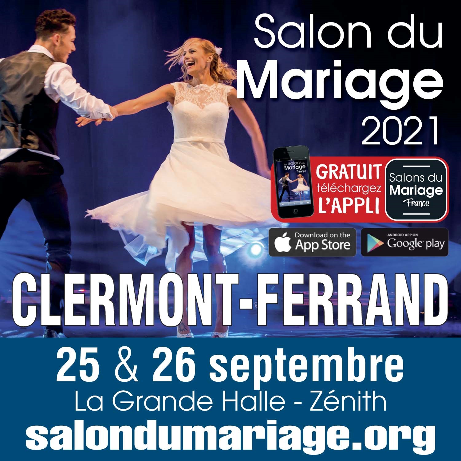 Salon du mariage 2021 Grande Halle d’Auvergne
